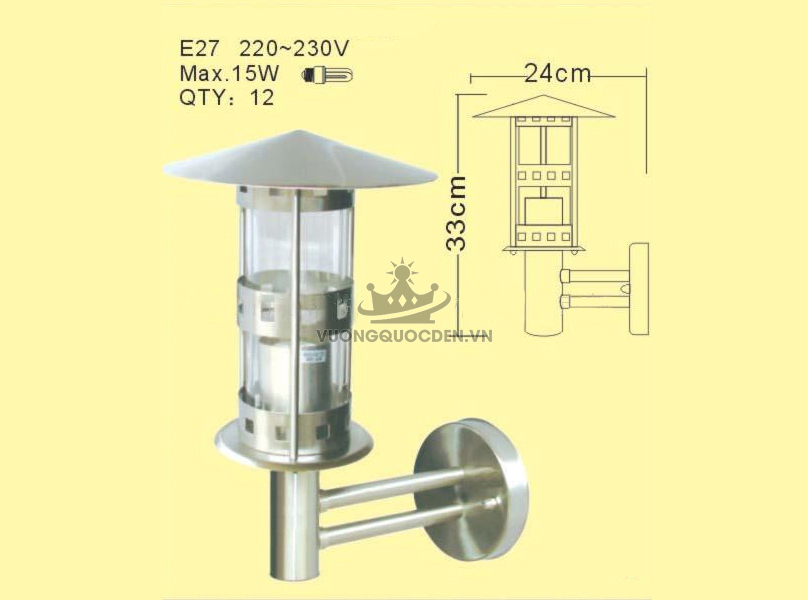 Đèn tường dù ROL235-1